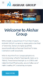 Mobile Screenshot of akshar-group.com